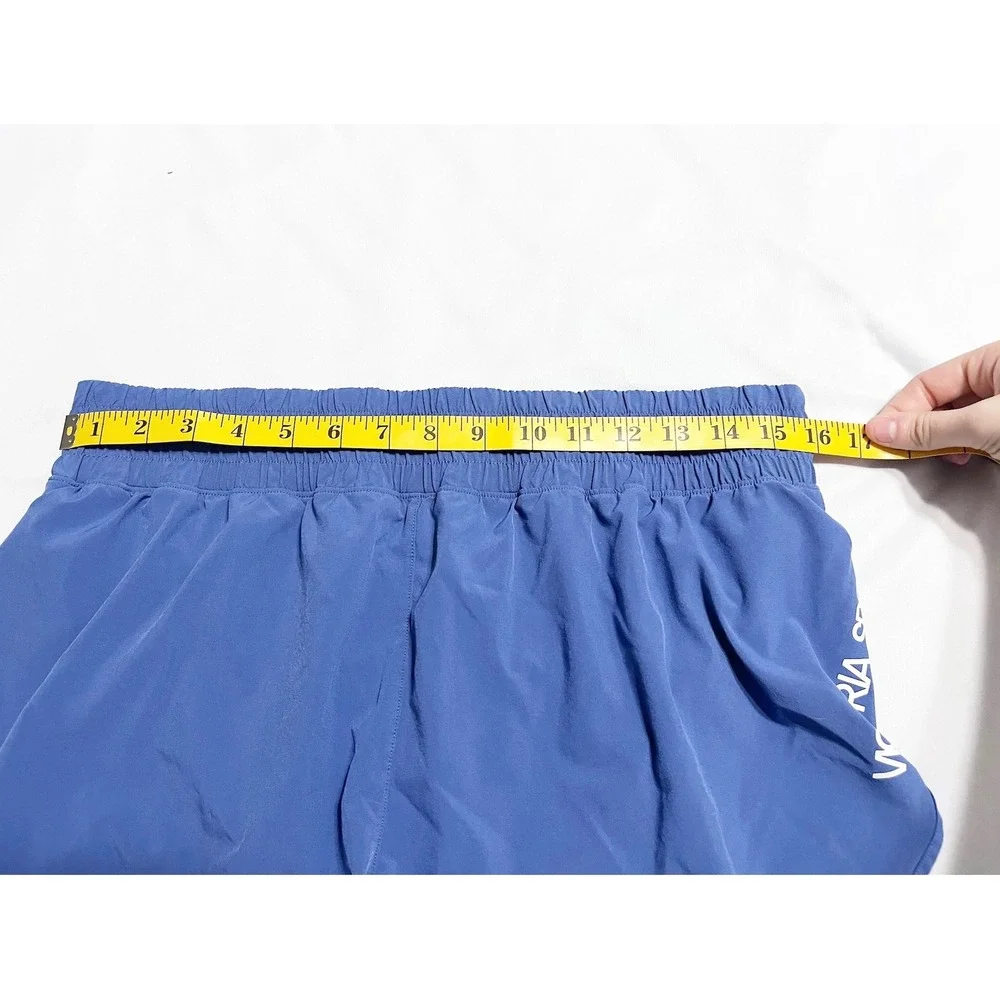 Victorias Secret Sport Womens Running Active‎ Shorts Athletic Blue Size L